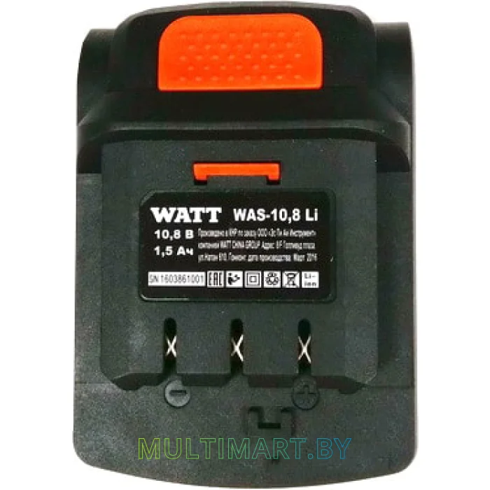 Аккумулятор WATT 1.010.025.02-41 (10.8В/1.5 Ah)